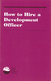 How to Hire a Development Officer