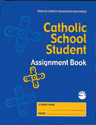 catholic school student assignment book